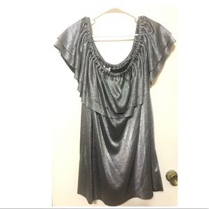 Plus Size Holiday Off The Shoulder Top